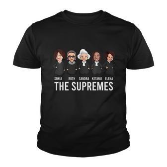 The Supremes Ketanji Brown Jackson Rbg Sotomayor Cute Tshirt Youth T-shirt - Monsterry UK