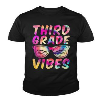 Third Grade Vibes First Day Of 3Rd Grade Kids Back To School V2 Youth T-shirt - Seseable