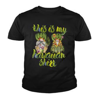 This Is My Hawaiian Gnome Hawaii Summer Tropical Women Girls Youth T-shirt - Thegiftio UK