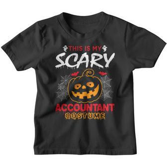 This Is My Scary Accountant Costume Halloween Sweatshirt Youth T-shirt - Thegiftio UK