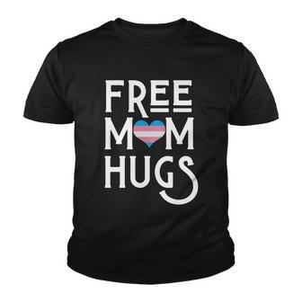 Transgender Heart Free Mom Hugs Cool Gift Youth T-shirt - Monsterry CA