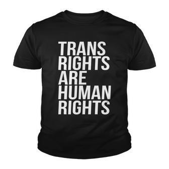 Transgender Trans Rights Are Human Rights V2 Youth T-shirt - Monsterry UK