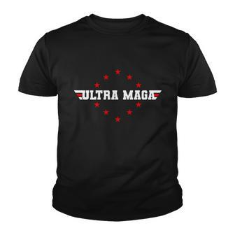 Ultra Maga Anti Biden Parody Trump 2024 Tshirt Youth T-shirt - Monsterry CA