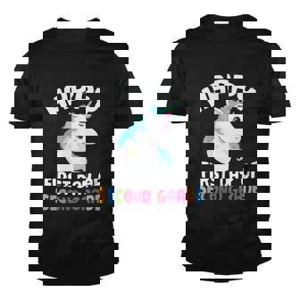 Unicorn First Day Of Second First Day Of School Back To School Youth T-shirt - Monsterry