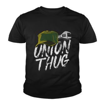 Union Thug Labor Day Skilled Union Laborer Worker Gift V2 Youth T-shirt - Monsterry DE