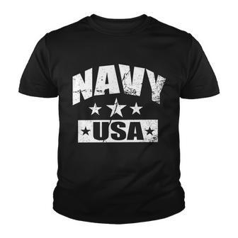 United States Navy Usa Vintage Tshirt Youth T-shirt - Monsterry UK