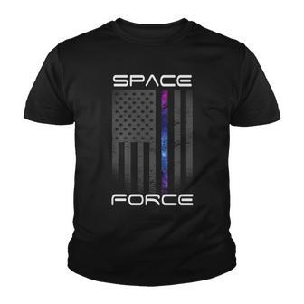 United States Space Force Flag Tshirt Youth T-shirt - Monsterry