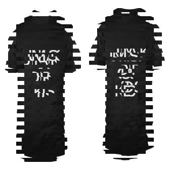 Unmask Our Kids V2 Youth T-shirt - Monsterry