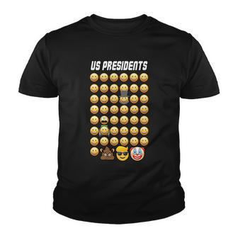 Us Presidents History Youth T-shirt - Monsterry AU