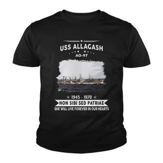 Uss Allagash Ao Youth T-shirt - Monsterry