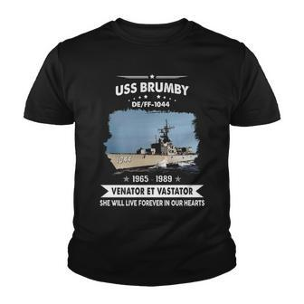 Uss Brumby Ff 1044 De Youth T-shirt - Monsterry UK