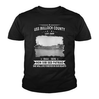 Uss Bulloch County Lst Youth T-shirt - Monsterry UK