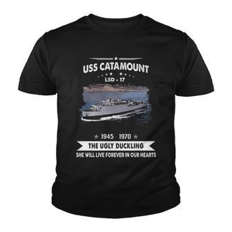 Uss Catamount Lsd Youth T-shirt - Monsterry AU