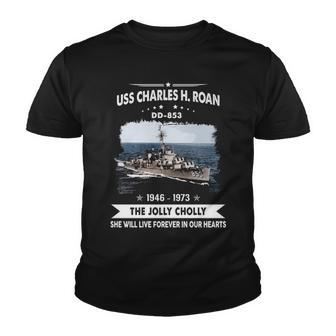 Uss Charles H Roan Uss Dd Youth T-shirt - Monsterry AU