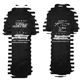 Uss Compass Island Eag Youth T-shirt - Monsterry