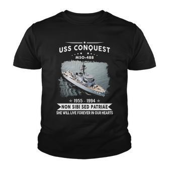 Uss Conquest Mso Youth T-shirt - Monsterry