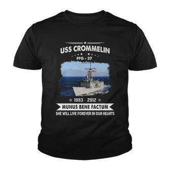 Uss Crommelin Ffg Youth T-shirt - Monsterry
