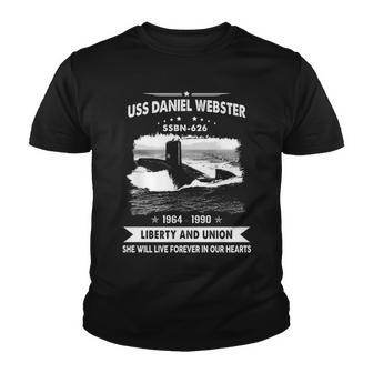 Uss Daniel Webster Ssbn Youth T-shirt - Monsterry AU