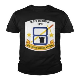 Uss Dubuque Lpd Youth T-shirt - Monsterry CA