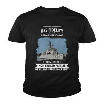 Uss Fidelity Mso Youth T-shirt - Monsterry AU