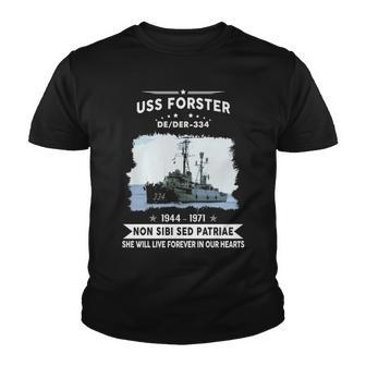 Uss Forster De 334 Der Youth T-shirt - Monsterry AU