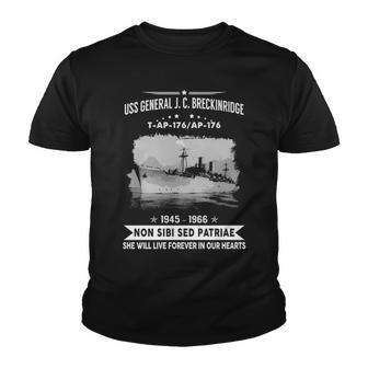 Uss General J C Breckinridge T Ap 176 Ap Youth T-shirt - Monsterry AU