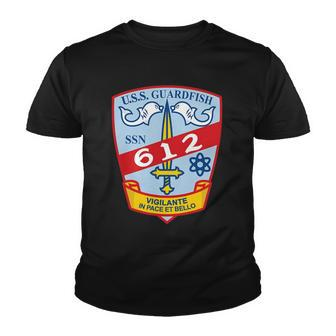Uss Guardfish Ssn-612 United States Navy Youth T-shirt | Mazezy