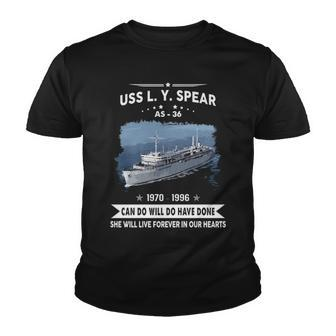 Uss L Y Spear As Youth T-shirt - Monsterry