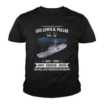 Uss Lewis B Puller Ffg Youth T-shirt - Monsterry