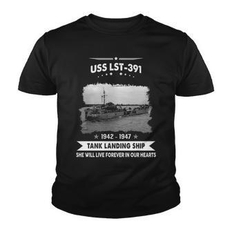 Uss Lst V6 Youth T-shirt - Monsterry