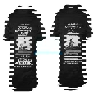 Uss Macdonough Dlg 8 Ddg Youth T-shirt - Monsterry
