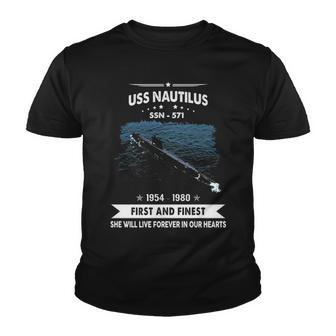 Uss Nautilus Ssn Youth T-shirt - Monsterry AU