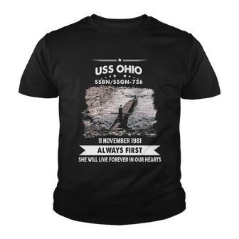 Uss Ohio Ssgn Youth T-shirt - Monsterry AU