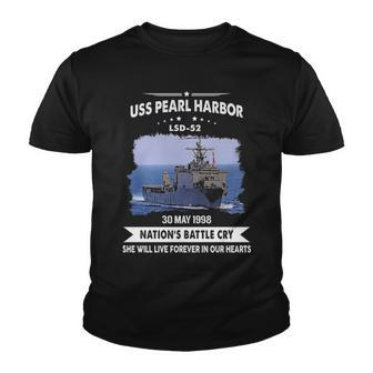 Uss Pearl Harbor Lsd Youth T-shirt - Monsterry DE