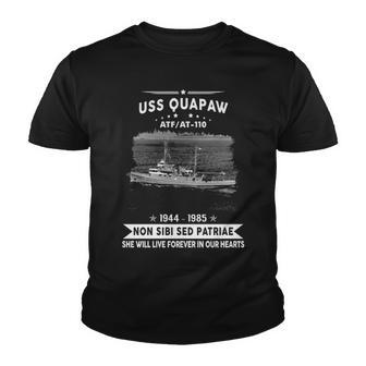 Uss Quapaw Atf Youth T-shirt - Monsterry