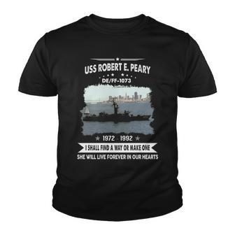 Uss Robert E Peary Ff 1073 De Youth T-shirt - Monsterry UK