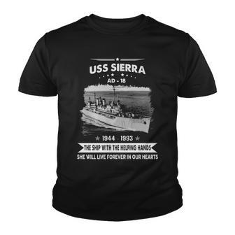 Uss Sierra Ad V2 Youth T-shirt - Monsterry CA