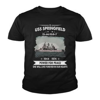 Uss Springfield Clg V2 Youth T-shirt - Monsterry CA