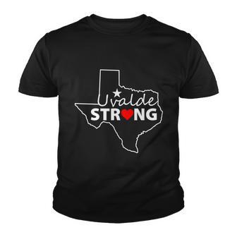 Uvalde Strong Texas Strong Tshirt Youth T-shirt - Thegiftio UK