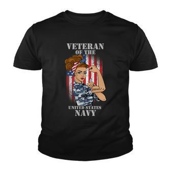 Veteran Of The United States Navy Women Tshirt Youth T-shirt - Monsterry