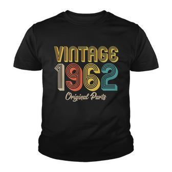 Vintage 1962 Original Parts 60Th Birthday V2 Youth T-shirt - Monsterry DE