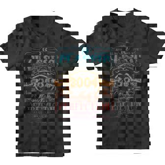 Vintage 2004 Limited Edition 18 Year Old 18Th Birthday V2 Youth T-shirt - Thegiftio