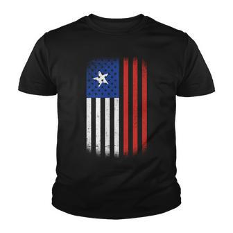 Vintage Flag Of Chile Youth T-shirt - Monsterry