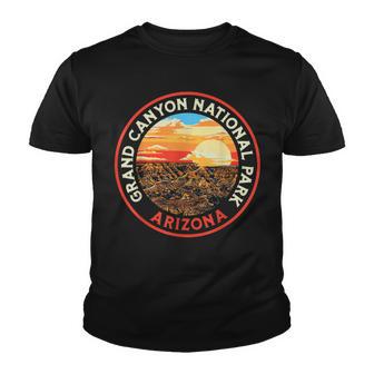Vintage Grand Canyon National Park Retro 80S Graphic Youth T-shirt - Thegiftio UK