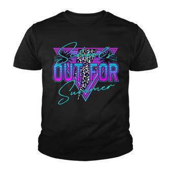 Vintage Last Day Of School Schools Out For Summer Teacher V4 Youth T-shirt - Thegiftio UK