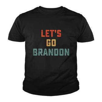 Vintage Lets Go Brandon Lets Go Brandon Youth T-shirt - Monsterry DE