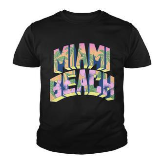 Vintage Miami Beach Tshirt Youth T-shirt - Monsterry UK