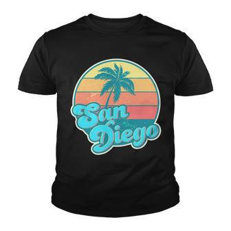 Vintage San Diego Sunset Tshirt Youth T-shirt - Monsterry AU