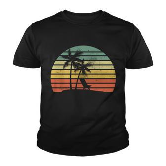 Vintage Sunset Beach Tshirt Youth T-shirt - Monsterry AU