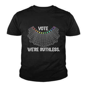 Vote Were Ruthless Feminist Womens Right Youth T-shirt - Monsterry